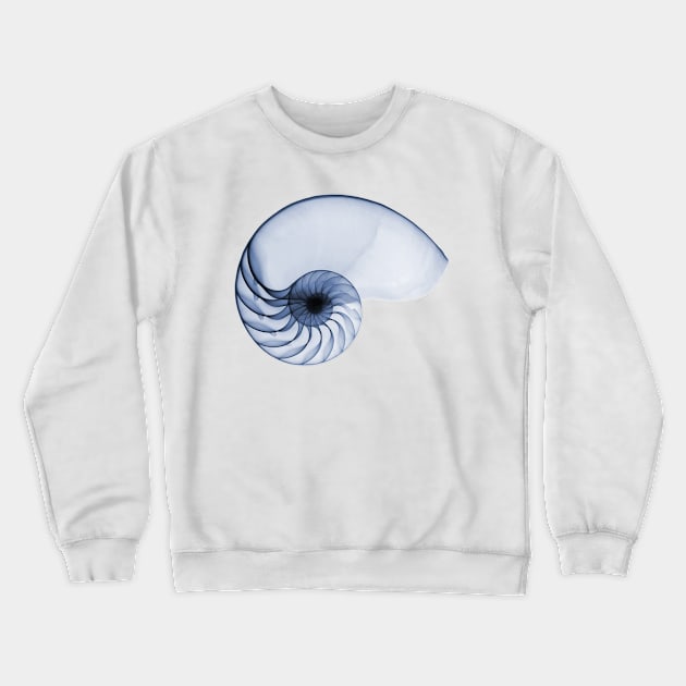 Navy Ink Seashell Crewneck Sweatshirt by hamptonstyle